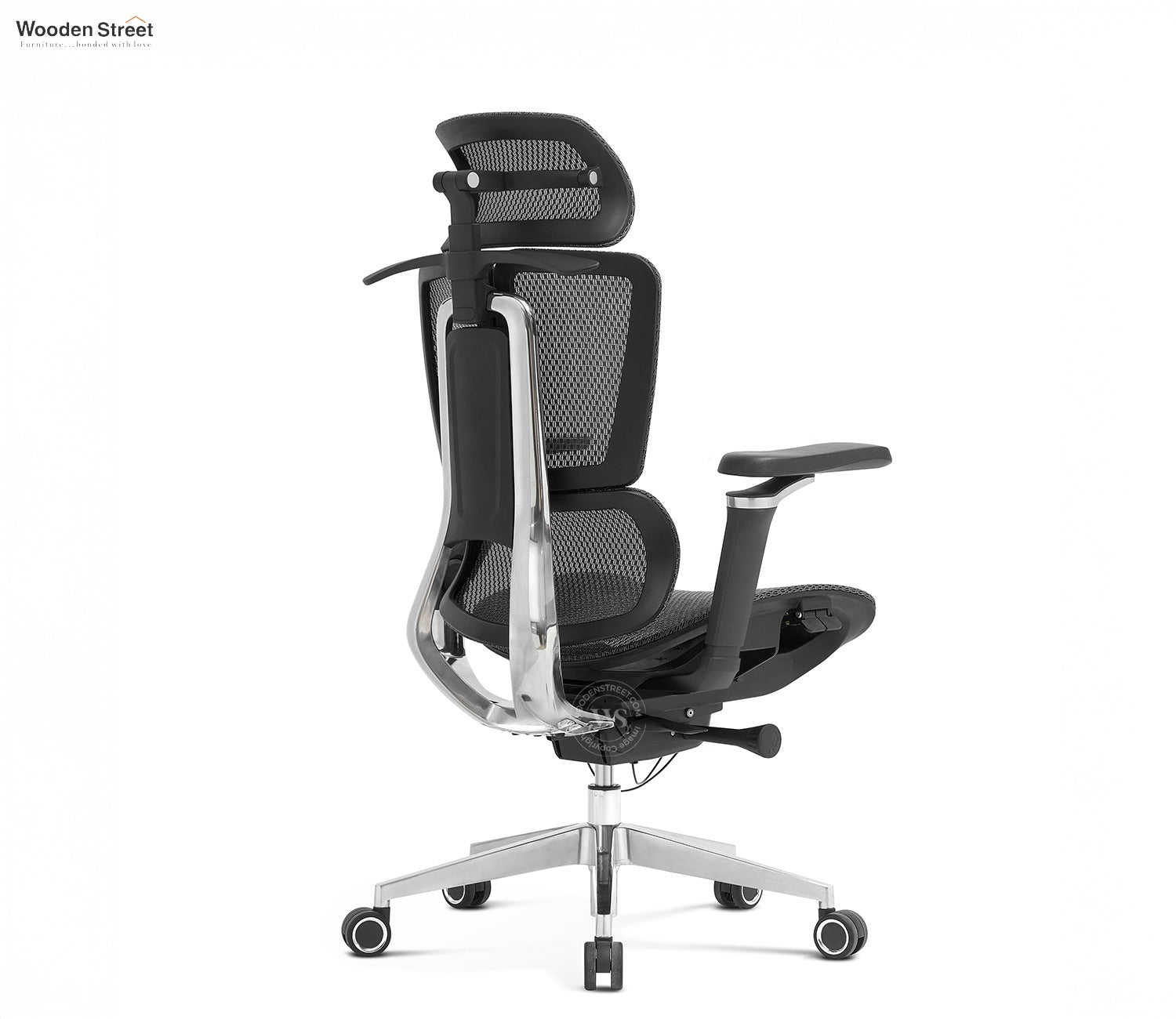 Bezus Premium Ergonomic High-Back Mesh Office Chair (Black)