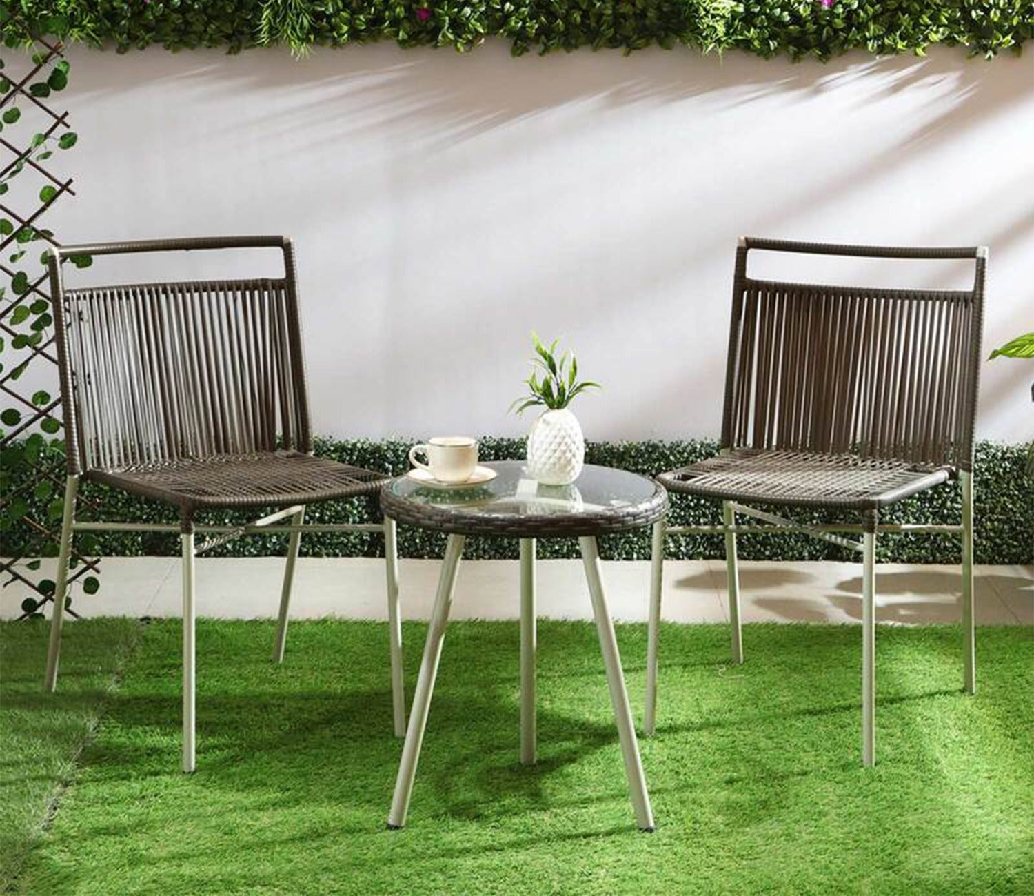 Novella Outdoor Furniture (Dark Brown)