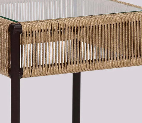 Saint Rope Patio Set (Beige)