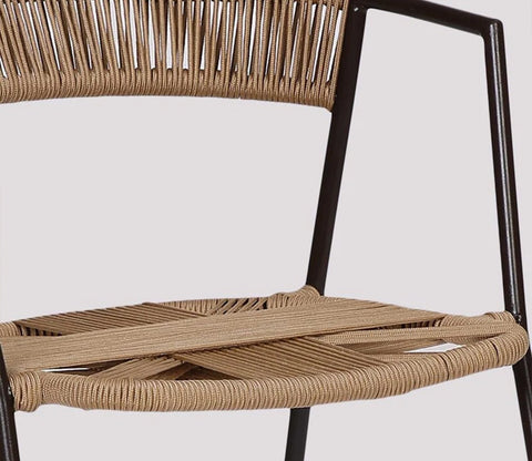 Arch Rope Patio Set (Beige)