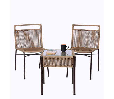 Mexico Rope Patio Set (Beige)