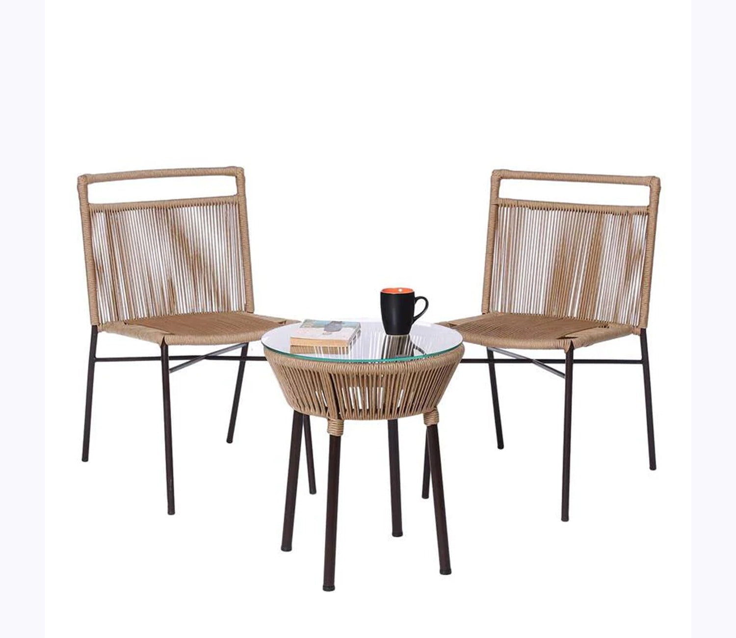 Rega Rope Patio Set (Beige)