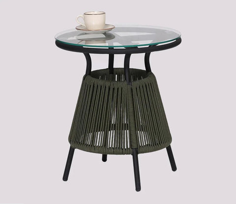 Sair Rope Coffee Table (Dark Grey)