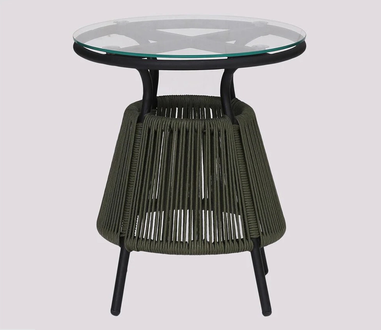 Sair Rope Coffee Table (Dark Grey)