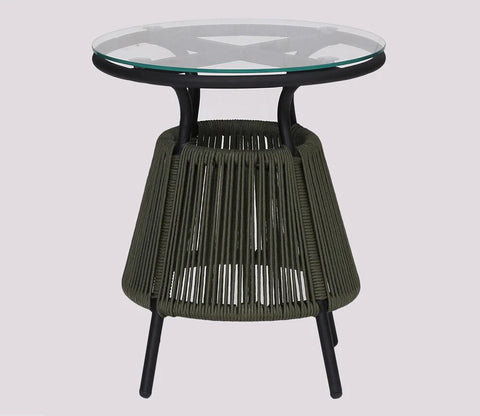 Sair Rope Coffee Table (Dark Grey)
