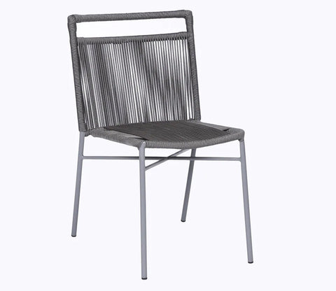 Rega Rope Patio Set (Dark Grey)