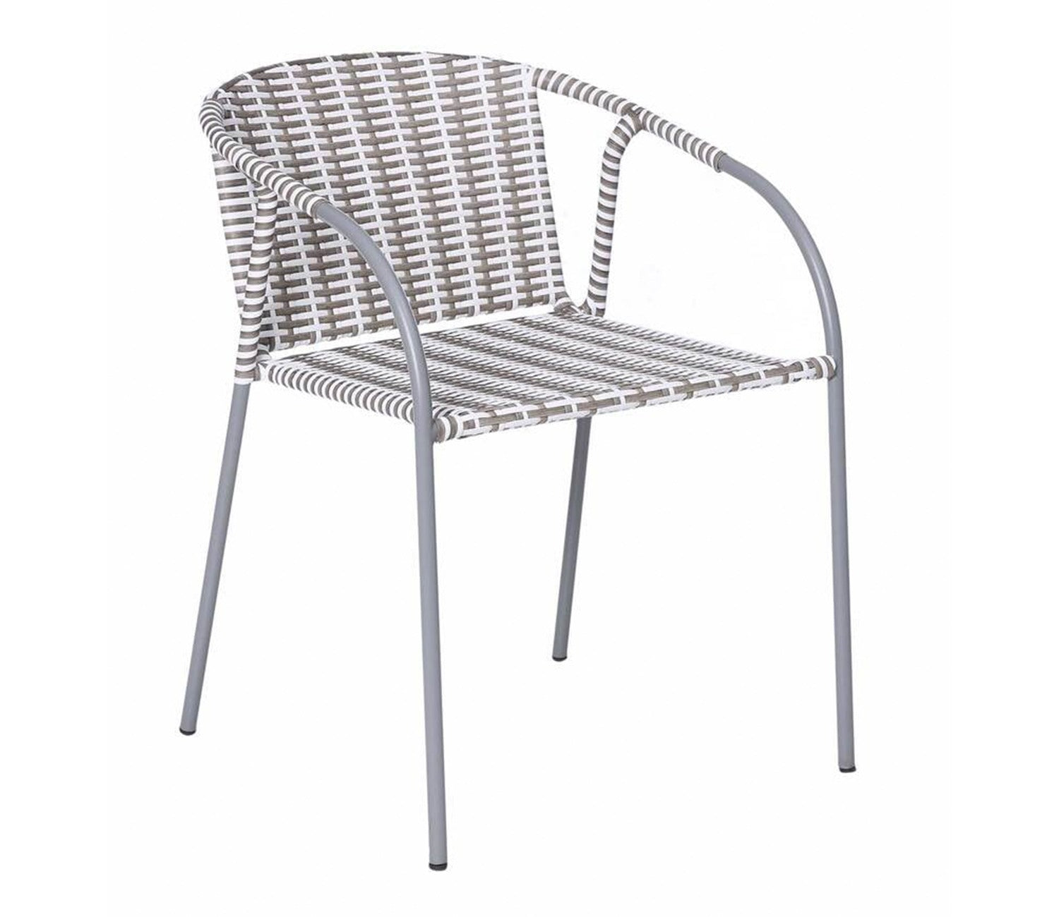 White And Grey Rope Outdoor Furniture