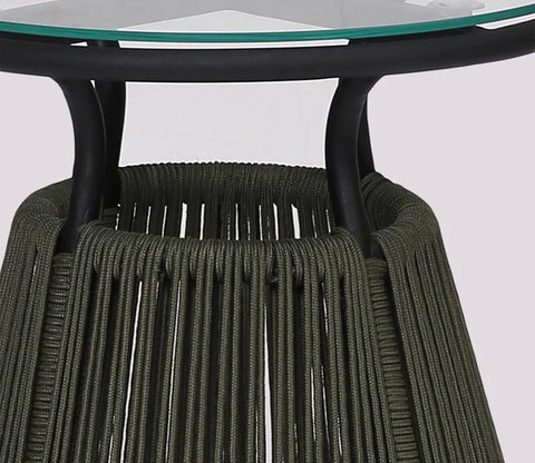 Sair Rope Coffee Table (Dark Grey)