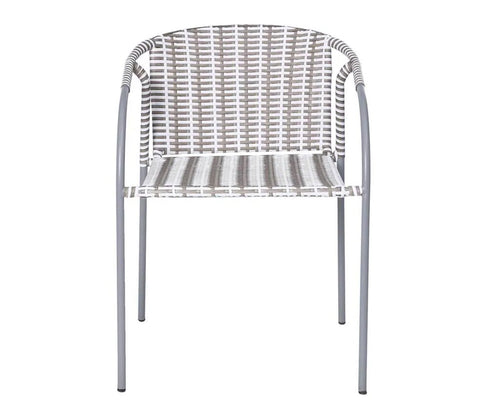 White And Grey Rope Outdoor Furniture