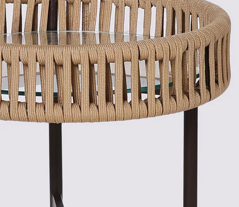 Cora Rope Coffee Table (Beige)
