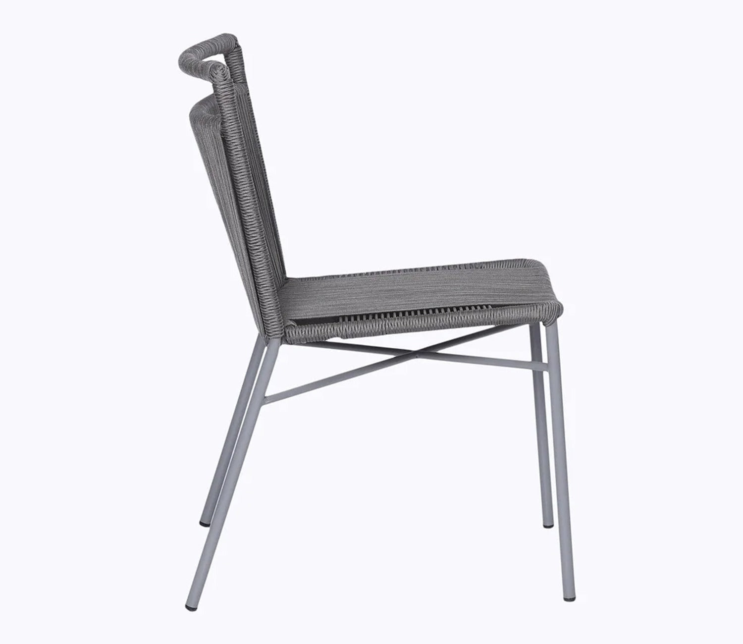 Rega Rope Patio Set (Dark Grey)