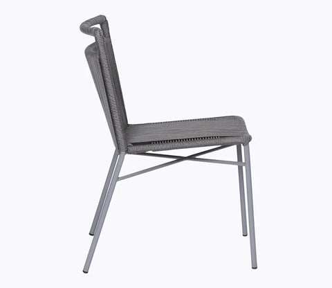 Rega Rope Patio Set (Dark Grey)