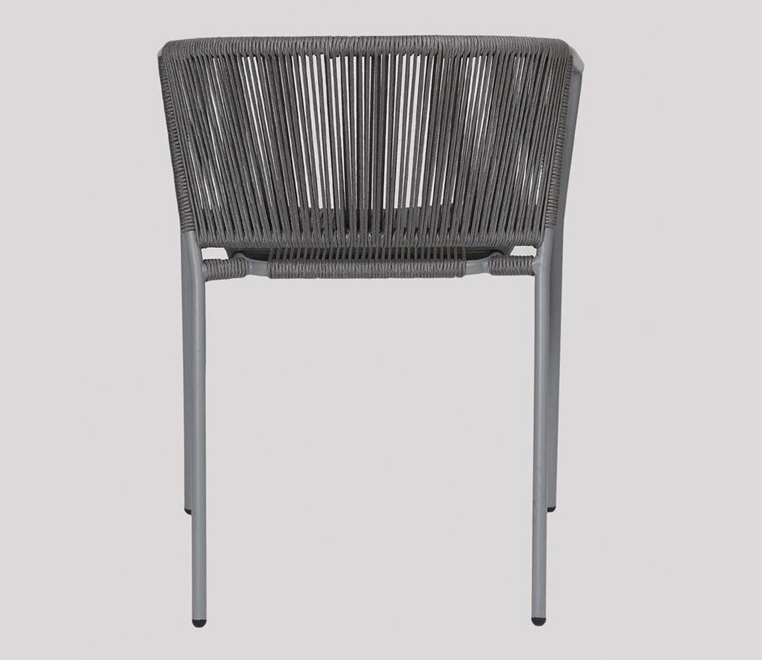 Sair Rope Patio Set (Dark Grey)