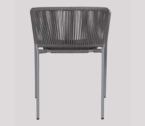 Sair Rope Patio Set (Dark Grey)