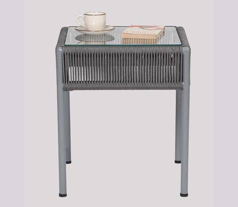 Saint Rope Patio Set (Dark Grey)