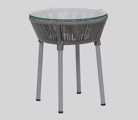 Rega Rope Patio Set (Dark Grey)