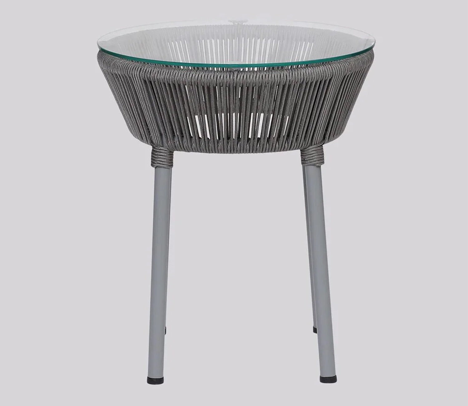 Rega Rope Patio Set (Dark Grey)