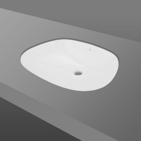 Trueliving_Arc Under Counter Basin_640x490x155 mm_White