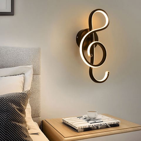 Trueliving 10W/20W Music Feel LED Creative Indoor Wall Lamp for Bedroom Dining
