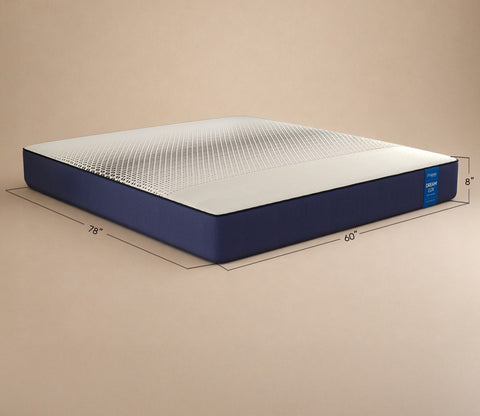 DreamLux Smart Ortho Memory Foam Mattress (8 inch, Queen Size, 78 x 60)
