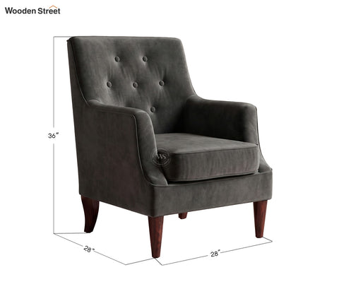 Adoree Lounge Chair (Graphite Grey)
