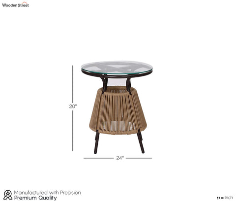 Arch Rope Patio Set (Beige)