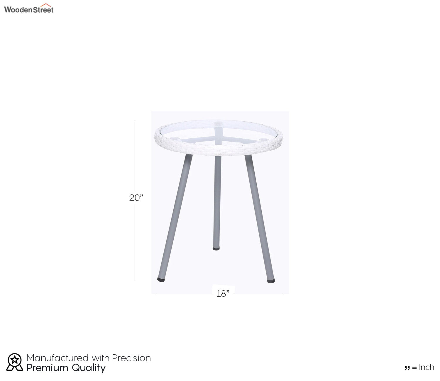 Crystal Outdoor Furniture (White)
