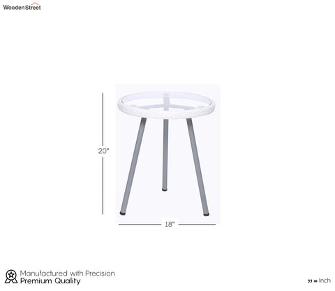 Crystal Outdoor Furniture (White)