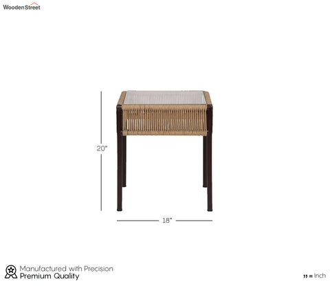 Saint Rope Patio Set (Beige)