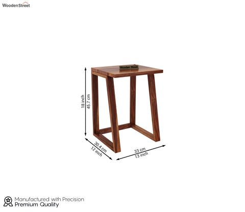 Inaya Sheesham Wood Nest of Tables (Honey Finish, Set of 3)