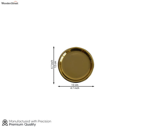 Neysa Hammered Gold and Silver Soap Dish