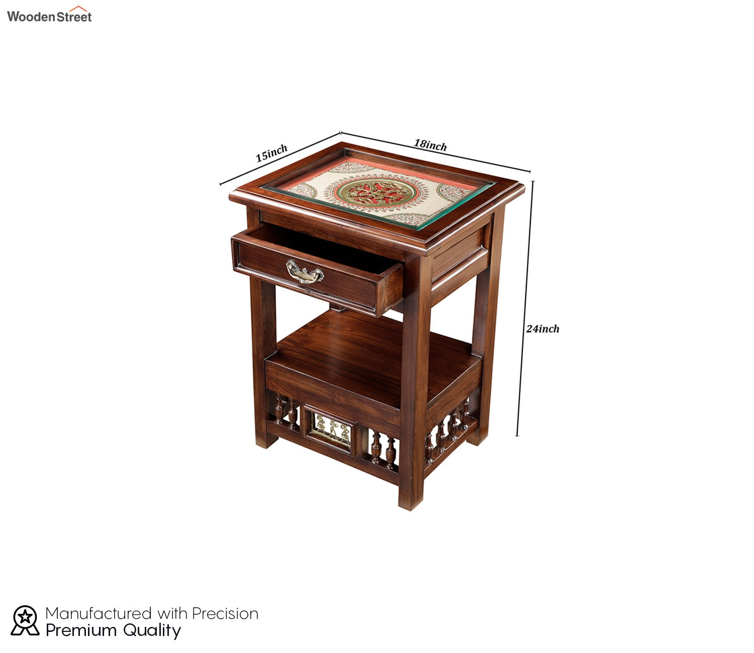 Myra Square Shape Side Table