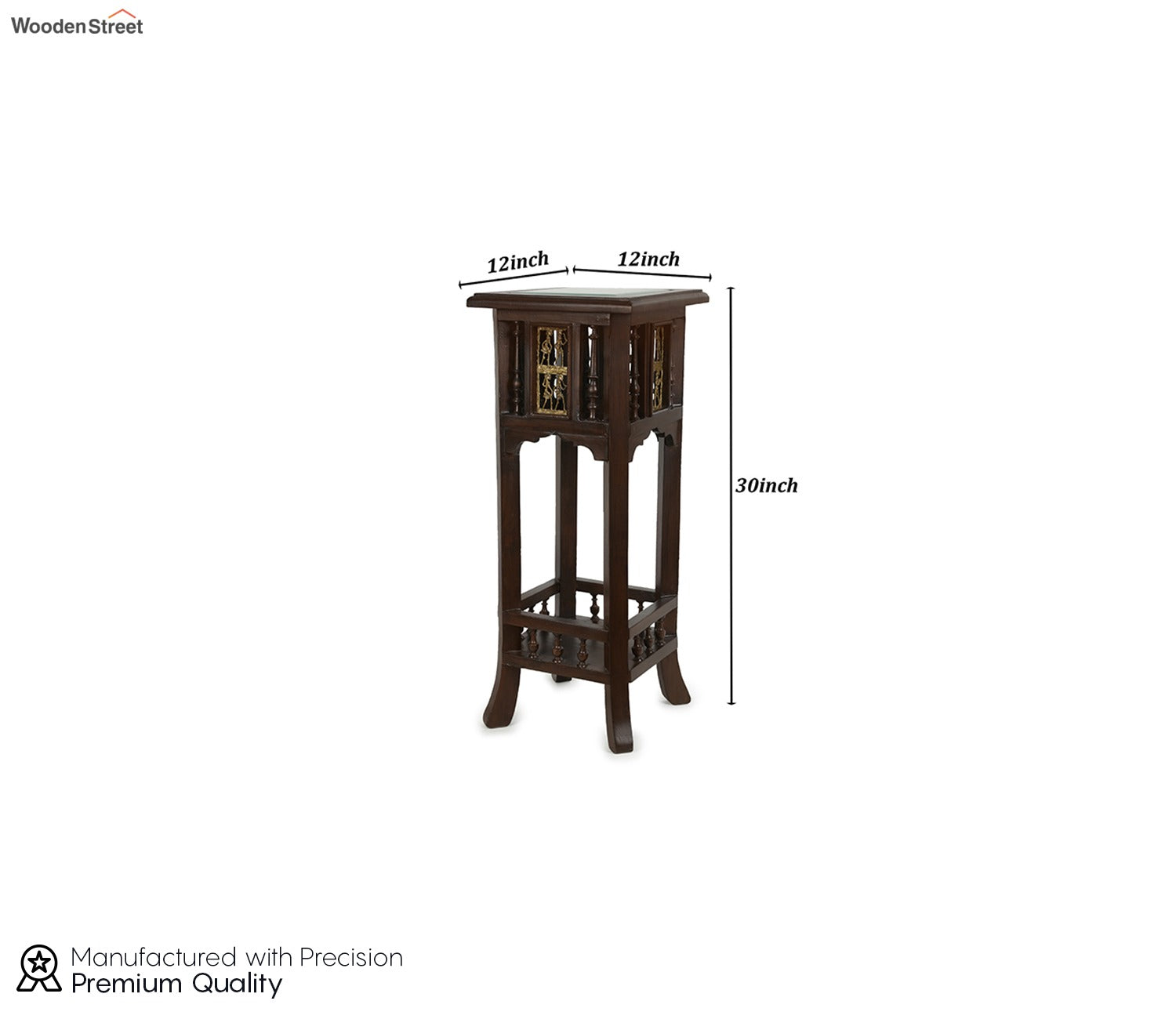 Dark Brown Big Side and End Table
