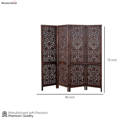 Darya 4 Panel Wooden Partition