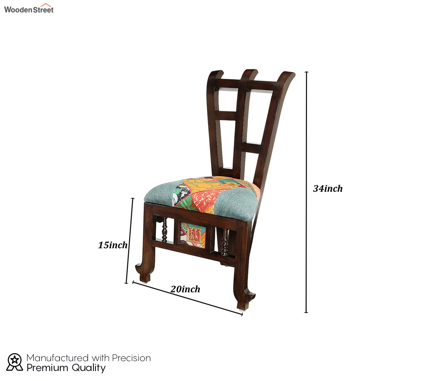 Zrava Slipper Chair with Stylish Backrest