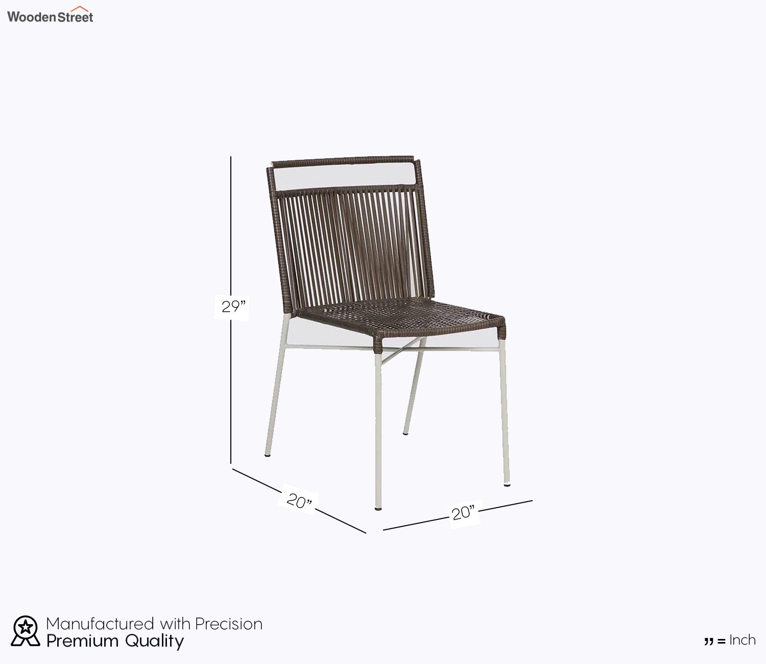 Novella Outdoor Furniture (Dark Brown)