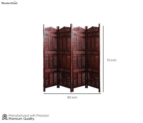 Noor 4 Panel Wooden Partition