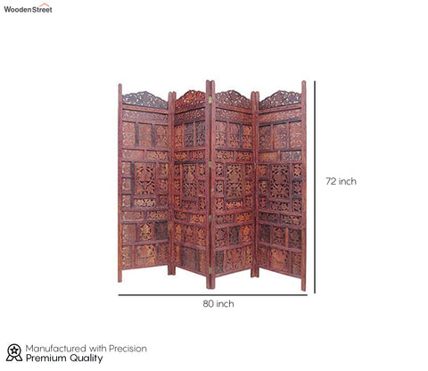 Blaze 4 Panel Wooden Partition