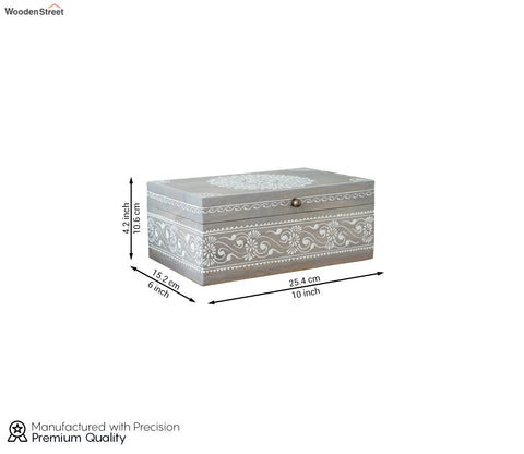 Ira Traditional Designer Hand Painted Wooden Jewellery Box