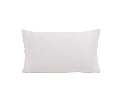 Beaded Sequin Velvet Cushion Covers - Set of 2 (20 x 12 inch, Ivory)