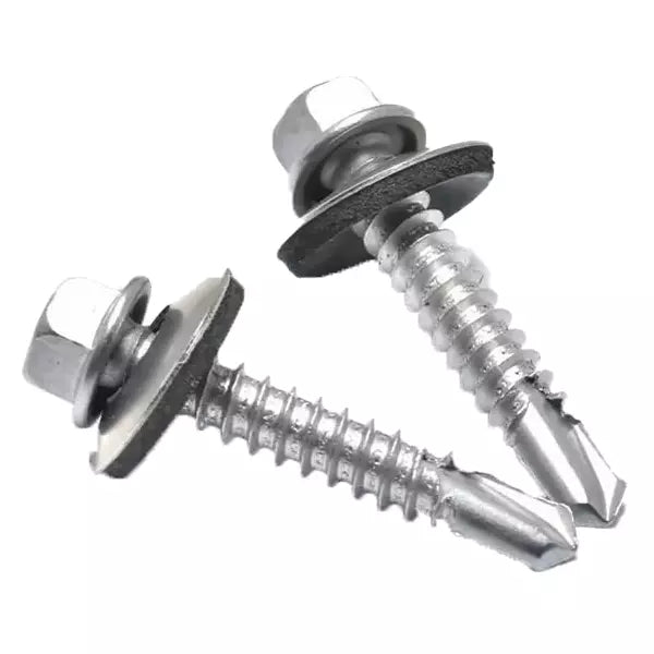 Self Screw Nickel Plated Self Drilling Screw CSK Phillips Bugle Head Pack of 500 Pcs( 100 x 10, 75 x 10, 38 x 8,  25 x 7,60 x10,50 x8 , 38 x8)size