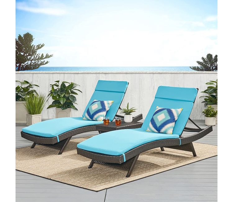 Liam Reclining Sun Lounger