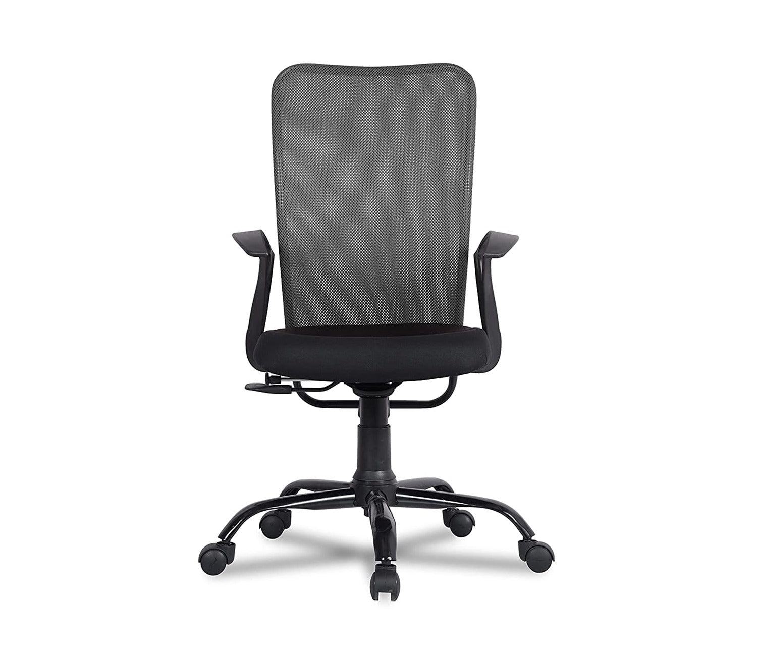 Seoul Mesh Ergonomic Upholstered High Back Office Chair (Grey)