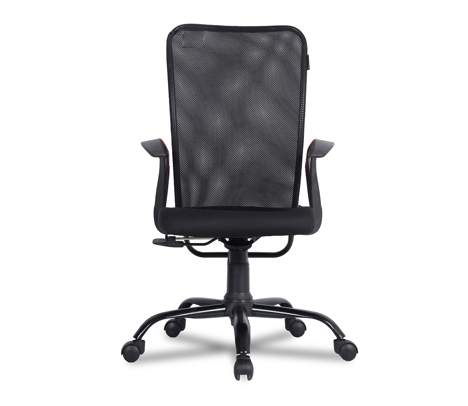 Seoul Mesh Ergonomic Upholstered High Back Office Chair (Black)