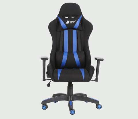 Beast PU Leather Butterfly Mechanism Gaming Chair (Blue)