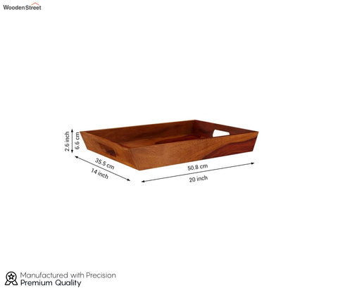 Moto Wooden Tray