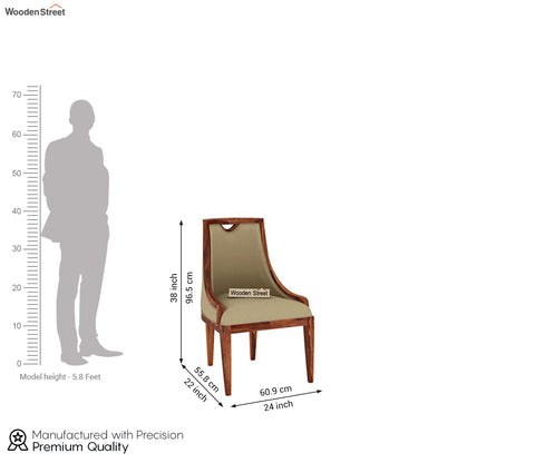 Dane Dining Chair (Honey Finish)