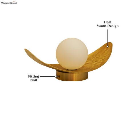 Leroy Half Moon Wall Mounting Light