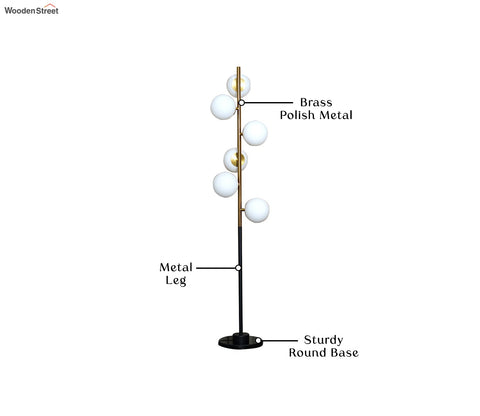 Lurone Luxury Globes Floor Lamp