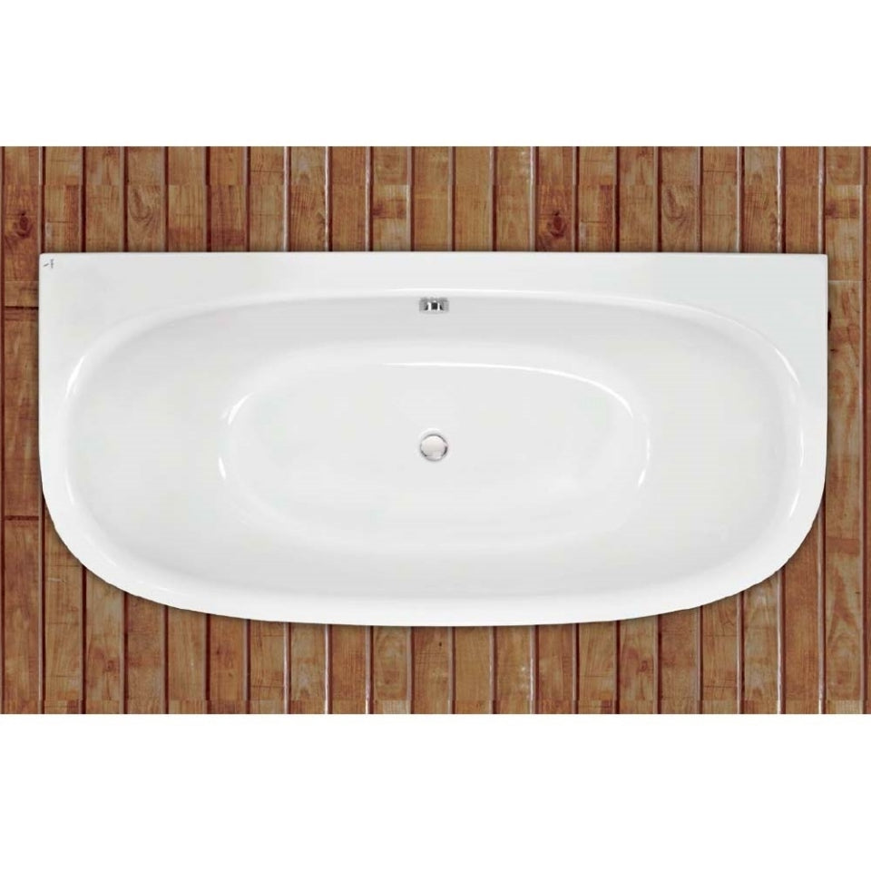 Trueliving_Arc Built-in Bathtub_1900 x 900 x 470 mm_White